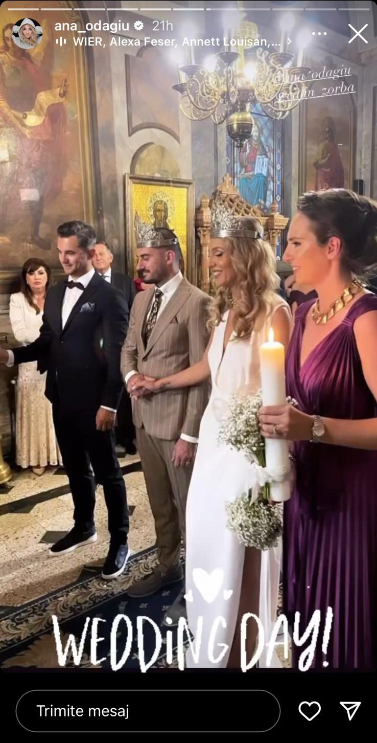 Cununie Religioasa Ana Odagiu si Conrad Mericoffer